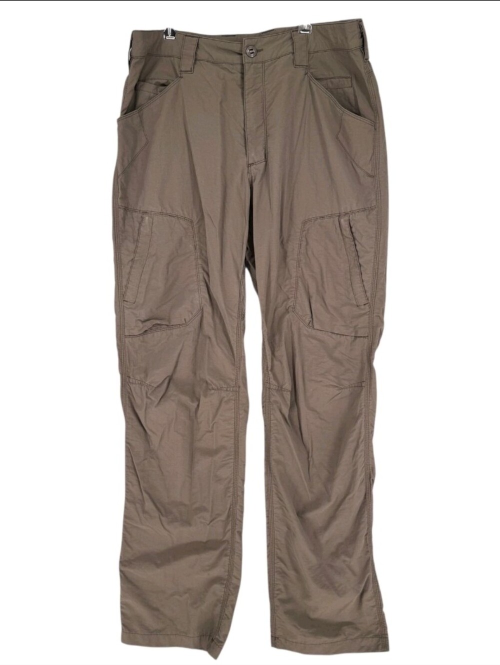 Triple Aught Design Tactical Cargo Pants Mens 34x32 Brown Light Weight Stretch.